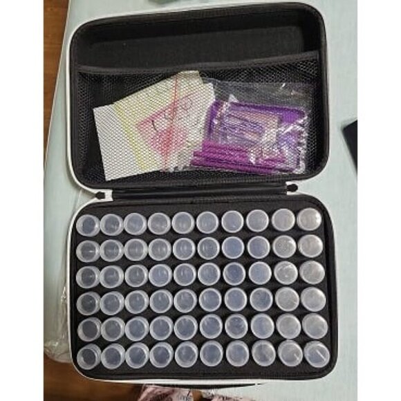 New Diamond Painting Storage Containers, 60 Slots Diamond Painting Accessories - Picture 1 of 2